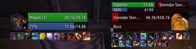 Shadowed Unit Frames